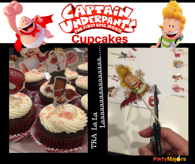 Captain Underpants cupcakes